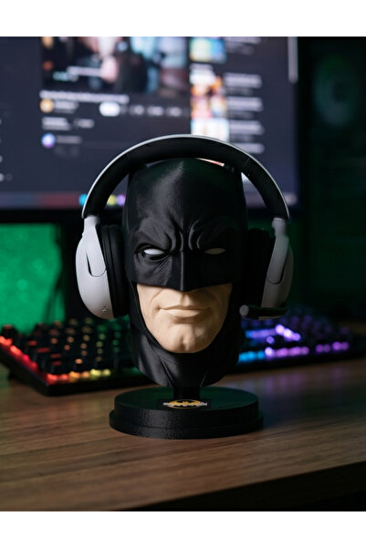 ROSE PRİNTİNG Batman Kulaklık Standı (3D Baskı)