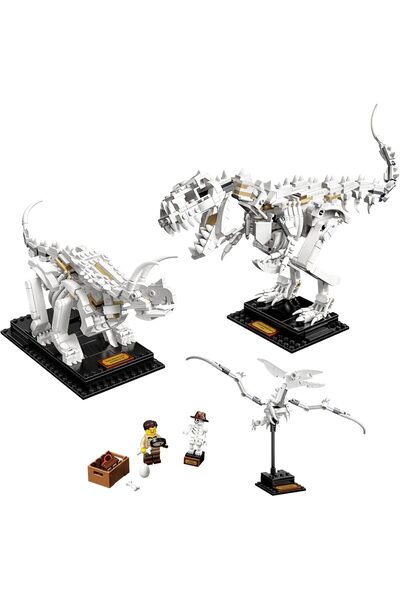 LEGO Ideas 21320 Dinosaur Fossils Building Kit (910 Pieces)