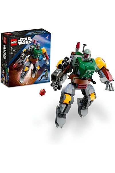 LEGO 75369 Star Wars Boba Fett Mech, Buildable Action Figure Toy with Stud-Sh...
