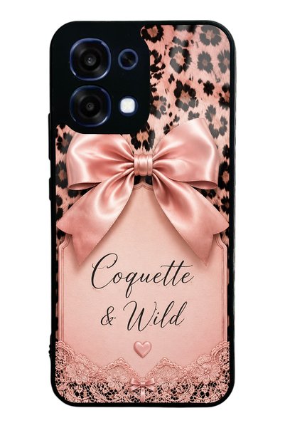 Spoyi Oppo A6 Pro Coquette Wild Bow Design Glossy Phone Case