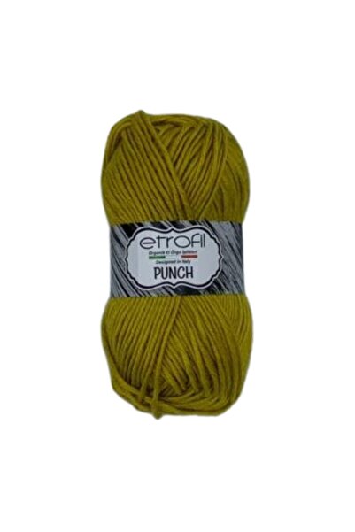 Etrofil Punch Örgü İpi Yağ Yeşil 100% Micro Acrilic 25g 70m (74148)