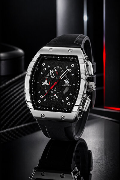 G Sport POLO Luxury Silicone Cord Sweat-Proof Men's Wristwatch (Makes Sure It...