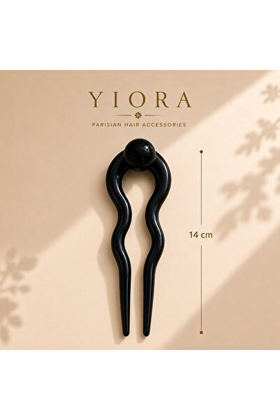 yiora Seria Premium Cataramă din os, model francez, cu detalii Topçuk, import...