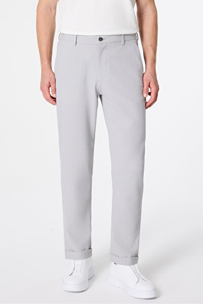 Tween Relaxed Fit (Pilesiz) Taş Armürlü Kumaş Pantolon