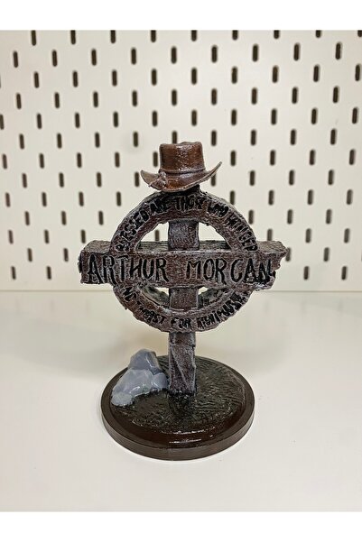 nucico. Red Dead Redemption Arthur Morgan Mezar Gamer Koleksiyonluk 3D Figür/...