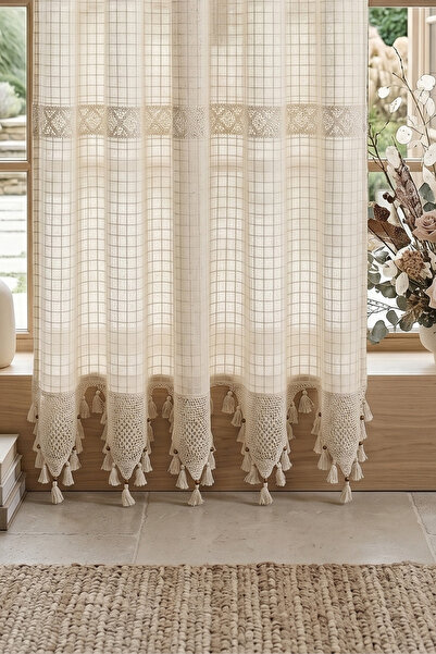 cottoncloth Monika Dantelli Authentic Buldan Handcrafted Cotton Decorative Li...