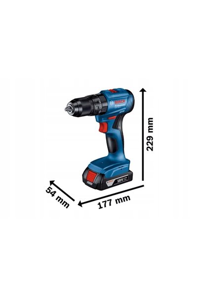 Bosch Professional Mașină de găurit și înșurubat cu acumulator. UDAROWA GSB 1...