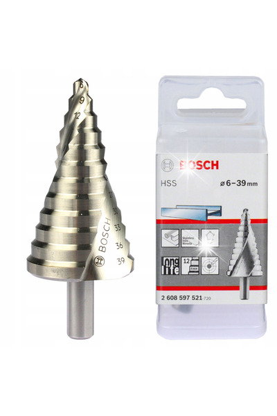 Boschen Burghiu în trepte 6-39MM 2608597521 BOSCH