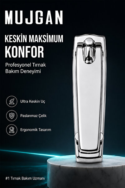 MUJGAN Paslanmaz Çelik Dar Ağızlı Tırnak Makası