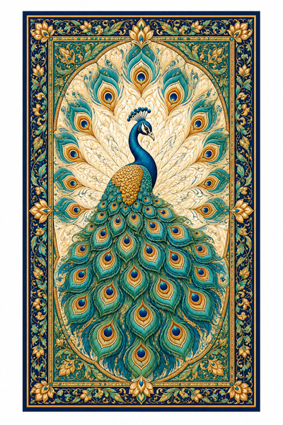 Rugs Modern Halı Sdt Traditional Patterned Bird Motif Modern Woven Base Decor...