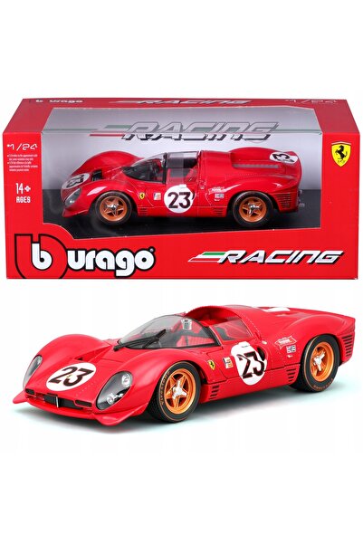 Bburago Junior Ferrari 330 P4 # 23 Daytona 1967 L. Bandini C. Amon 1:24 Bbura...