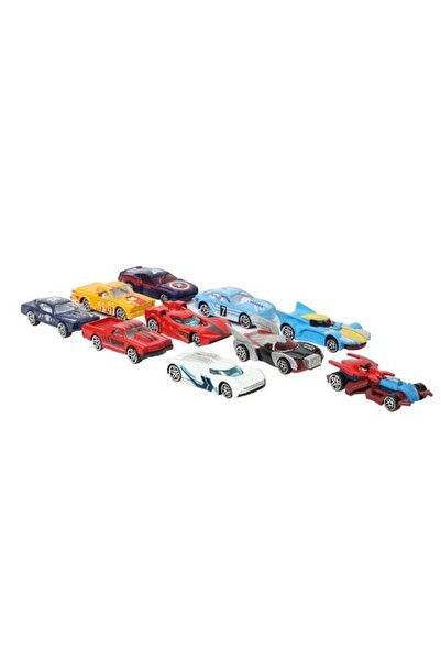 Generic Alloy Diecast Metal Car Set Models Collection of Toy Superhero Assort...