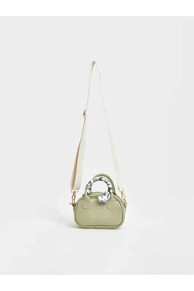 LC Waikiki Khaki Leather Look Women's Shoulder Bag