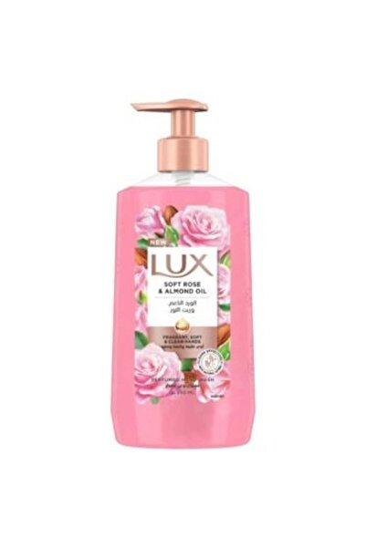 LUX صابون سائل معطر لليدين بالورد الناعم وزيت اللوز من لوكس - 250 مل