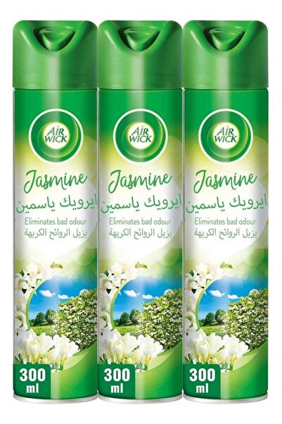 Air Wick Aerosol, Jasmine Scent, 300ml x 3