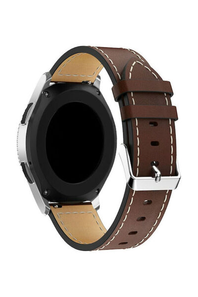 OEM Λουράκι Δερμάτινο Καφέ (Realme Watch S)