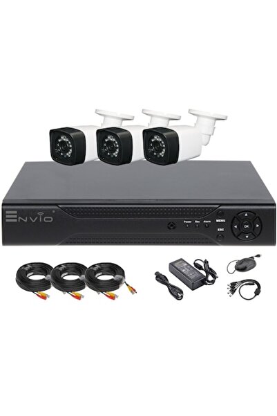 Trendily Kit/sistem de supraveghere video cu 3 camere 5 MP ENVIO AESS-KIT3CHB...