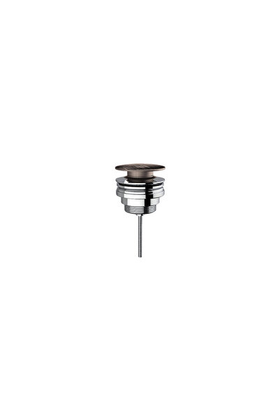 Cora Βαλβίδα Νιπτήρα clic-clac Μαύρο Βουρτσισμένο RV0338-410