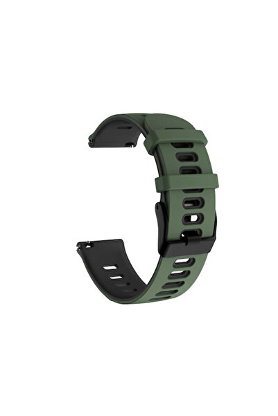 OEM Δίχρωμο λουράκι σιλικόνης πράσινο (Mibro Watch A2 / Mibro Watch Lite 2)