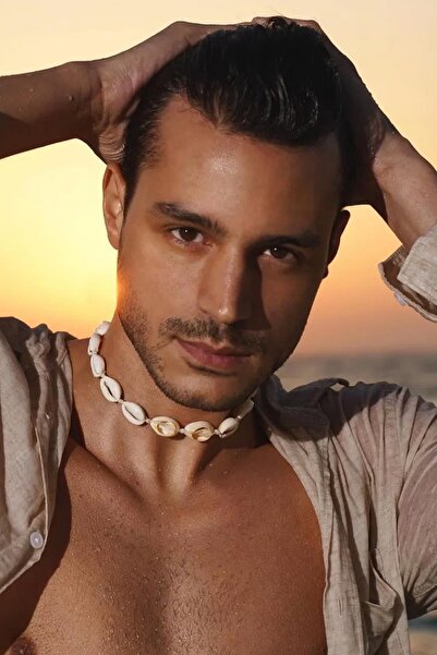 New Obsessions Rope Detailed Mussel Unisex Necklace