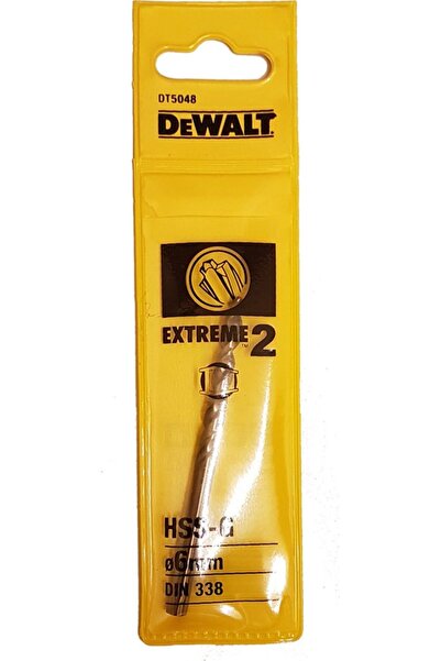Dewalt Burghiu pentru metal HSS cilindric 6mm (DT5048-QZ)