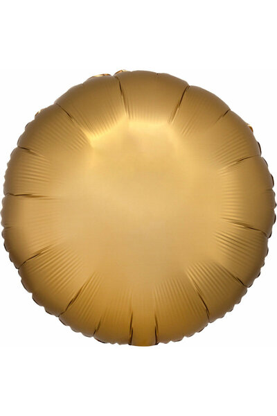 AMSCAN Balon folie Lustre auriu rotund 43cm 9914101