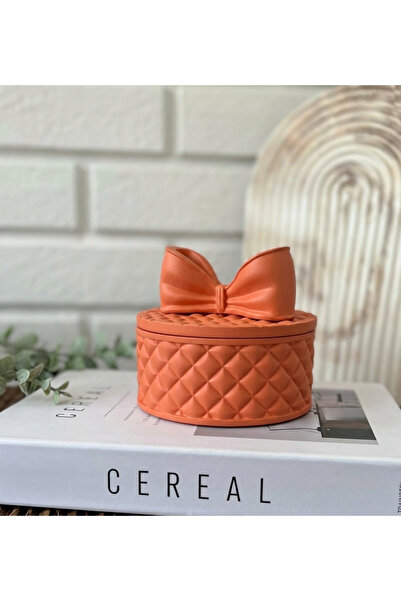 BaykuşLifeConcept Round Lid Decorative Storage Box – Stylish Organizer & Gift...