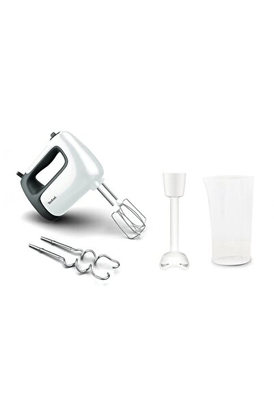 Tefalle Mixer de mână Tefal Prep'Mix+ HT4611 500W pentru Amestecare, Bătut, M...