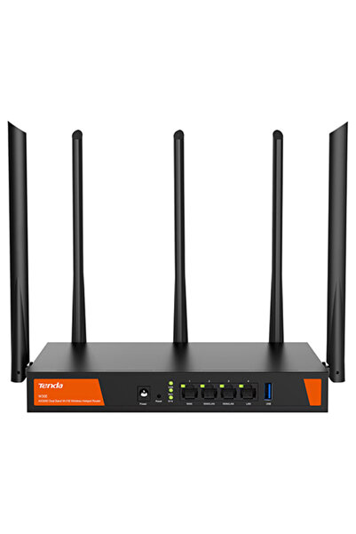 Tenda Router de afaceri W30E Wi-Fi 6 Dual-Band, 3000 Mbps, 5 Antene