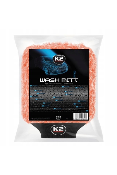 K2 Manusa curatare auto, K2, Microfibra, Portocaliu