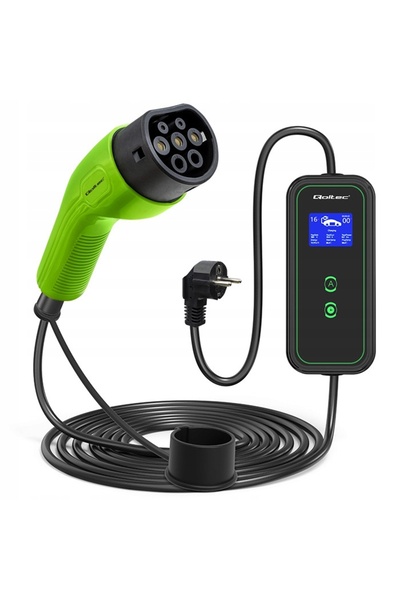 Qoltec Încărcător pentru vehicul electric EV 52470 Tip 2 3,5kW 230V