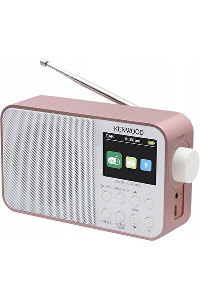 Kenwood Receptor radio portabil CR-M30DAB-R FM DAB+ Bluetooth Roză