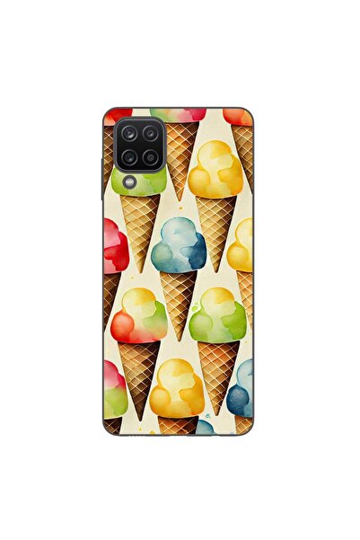 OEM Θήκη συμβατή με Samsung Galaxy A22 4G από σιλικόνη gel TPU με σχέδιο παγωτού