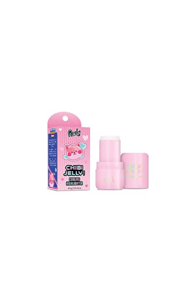RUDE cosmetics Охлаждащ хайлайтър Chibi Jelly!, цвят Suki, Колекция Chibi Man...