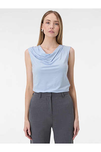 ORSAY Tricou de damă albastru deschis, fără mâneci