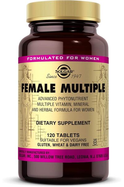 Solgar Female Multiple Multivitamin 120 Tablet