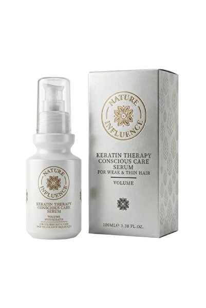 NATURE INFLUENCE KERATİN TERAPİLİ GÜÇLENDİRİCİ SAÇ SERUMU 100ML