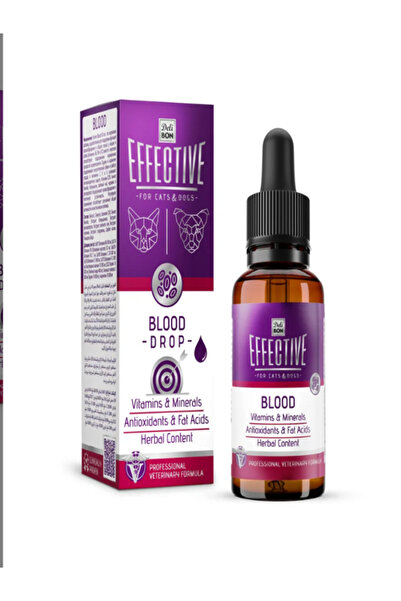 DELİBON EFFECTİVE Delibon Kedi ve Köpek Takviye Damlası 50ml kan yapıcı
