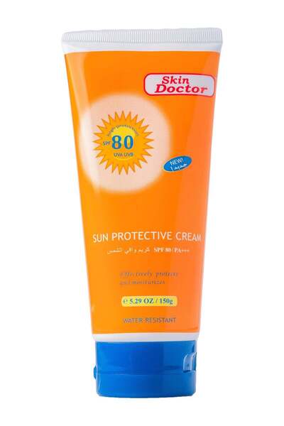 Skin Doctor 80 SPF Sun Protective Cream for Al Face Type - 150 g