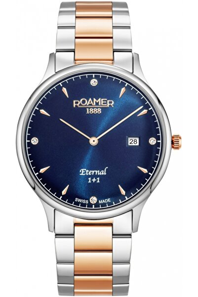 Roamer Ceas bărbătesc 863833 49 45 50 — bleumarin, clasic, pentru cupluri.