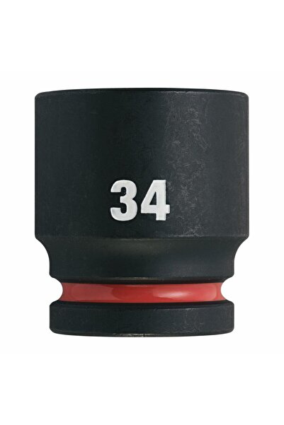 Milwaukee Cheie tubulară de impact Shockwave 3/4 " scurtă, 34 mm,