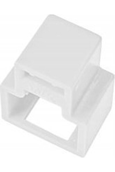 Alantec Blocare mufă RJ45 împotriva eliberării neautorizate, culoare albă (pa...
