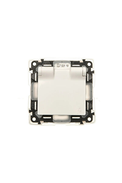 Legrand Soclu unic Valena Life etanș IP44 schuko alb (753119)