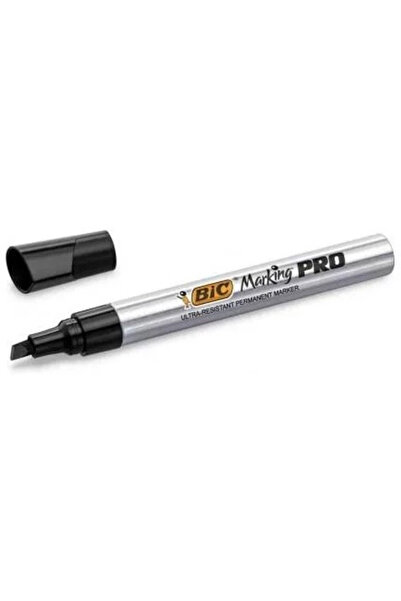 Bic Marker permanent Marking Pro, varf tesit albastru 6373