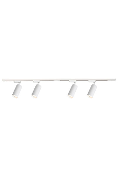Milagro Mica Set Șenile Alb 4xGU10 1,5m