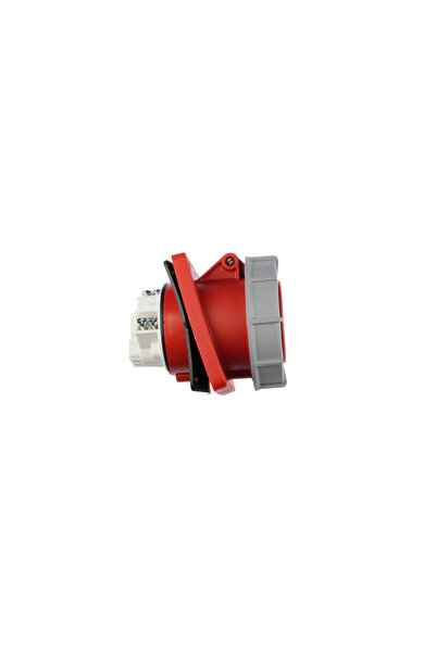 PCE Panou unghiular Soclu 63A 5P 400V/100x112/ roșu IP67 POWER TWIST 435-6