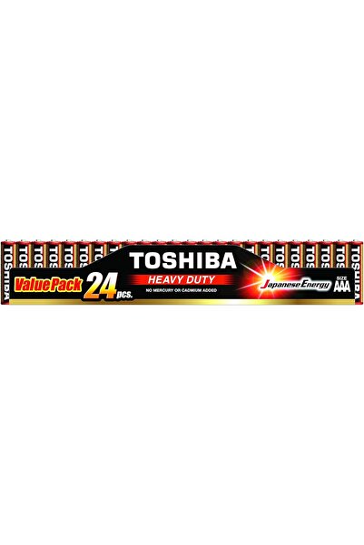Toshiba AAA High Endurance Battery Pack of 24, 1.5V