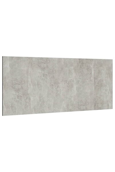 vidaxl Tăblie de pat, gri beton, 200x1,5x80 cm, lemn prelucrat