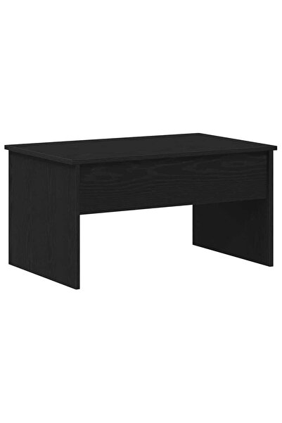 vidaxl Masă de cafea Stejar Negru 80 x 50,5 x 41,5 cm Lemn compozit