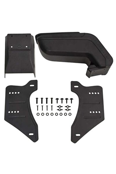 vidaxl Cotieră auto universală, Negru, 14 x 30 x(32-48.5) cm ABS